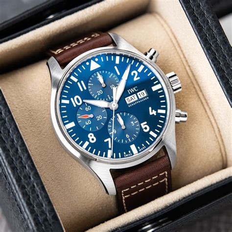 iwc pilot chronograph movement|iwc pilot chronograph price.